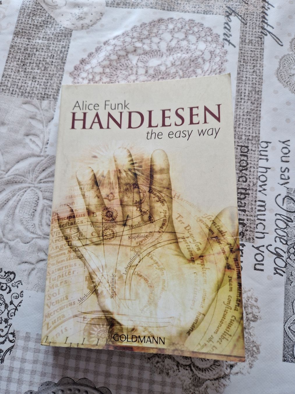Livres: Handlesen the easy way Buch Goldmann – D'occasion à Glis par mic_2ht8